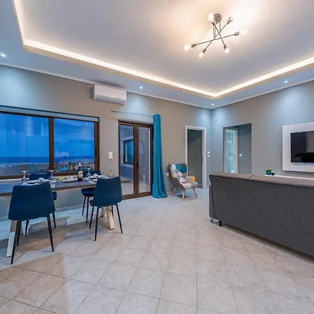 Luxury Sea View Apartment In Kolimvari Exterior photo