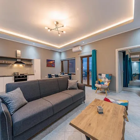 Luxury Sea View Apartment In Kolimvari Exterior photo