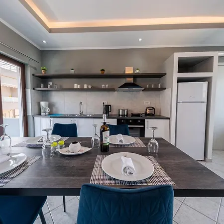 Luxury Sea View Apartment In Kolimvari Exterior photo